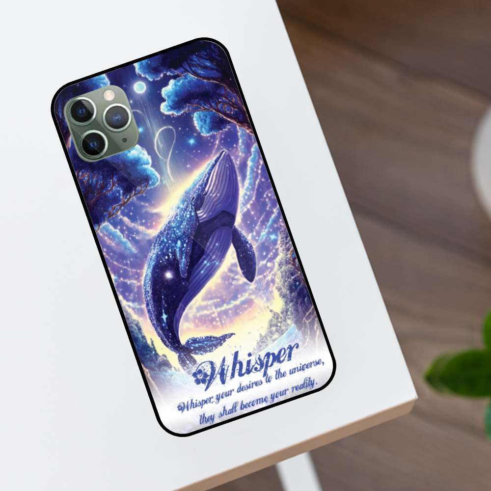 10 [Whisper] Apple Series Glass Phone Case iPhone 11 12 13